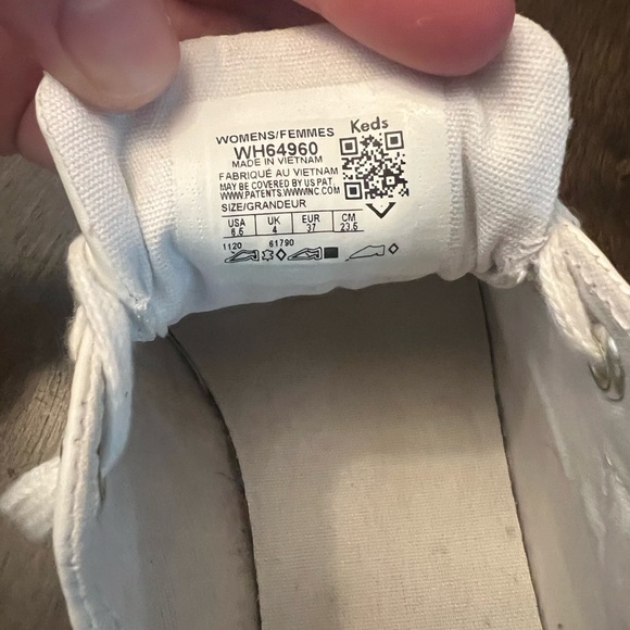 Keds white lace up sneaker - Picture 2 of 4